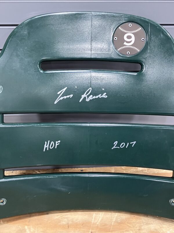 Tim Raines Autographed US Cellular Field Seat Back with Inscription