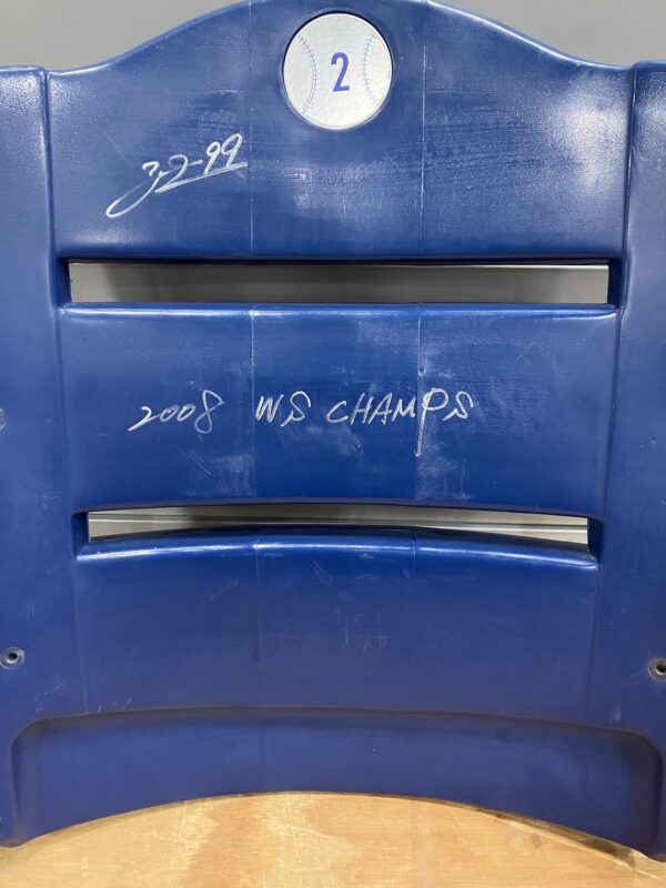 So Taguchi Autographed Citizens Bank Park Stadium Seat with Inscription