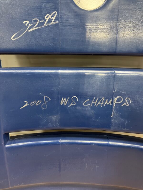 So Taguchi Autographed Citizens Bank Park Stadium Seat with Inscription - Image 2