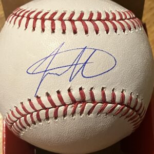 Jackson Merrill Autographed Baseball
