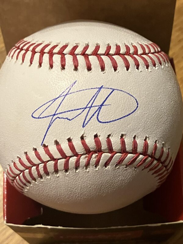 Jackson Merrill Autographed Baseball