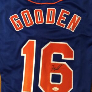Doc Gooden Autographed NY Mets Custom Jersey