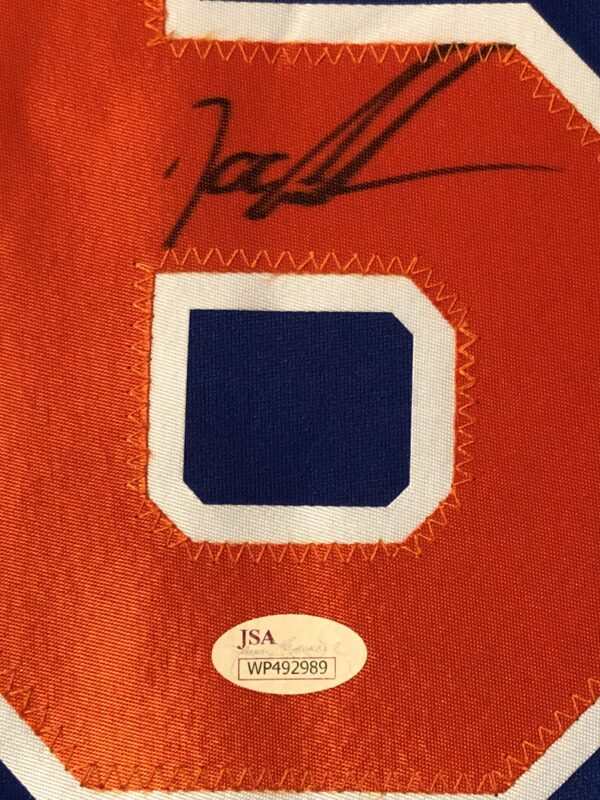 Doc Gooden Autographed NY Mets Custom Jersey - Image 2