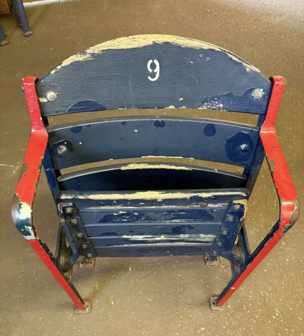 Fenway Park #9 Authentic Wood Stadium Seat - Image 2