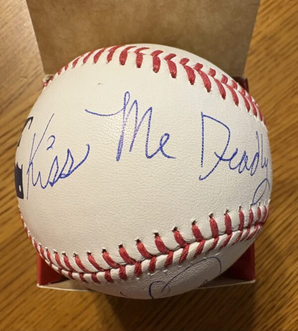 Lita Ford Autographed Rawlings Official Major League Baseball with Inscription - Image 3