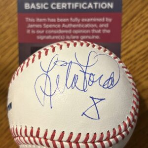 Lita Ford Autographed Rawlings Official Major League Baseball with Inscription