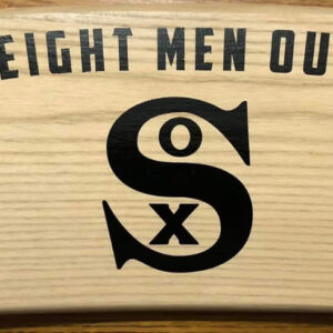 DB Sweeney Autographed "Eight Men Out" Custom Wooden Seat Panel with Inscriptions
