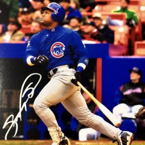Sammy Sosa Autographed 8x10 Photo