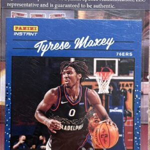 Tyrese Maxey Autographed 2020/21 Panini Instant Rated Rookie
