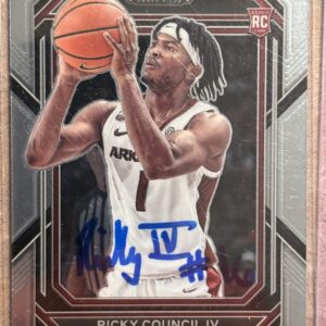 Ricky Council IV Autographed 2023 Panini Prizm Draft Picks Rookie