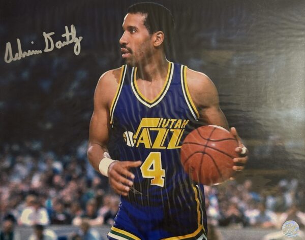 Adrian Dantley Autographed 8x10 Photo