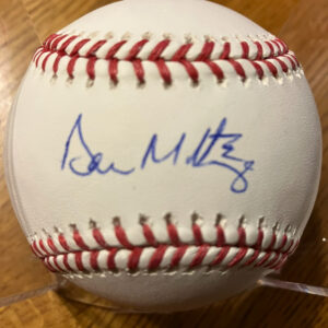 Don Mattingly Autographed Baseball