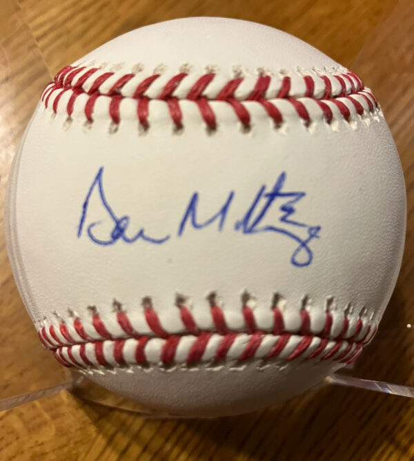 Don Mattingly Autographed Baseball