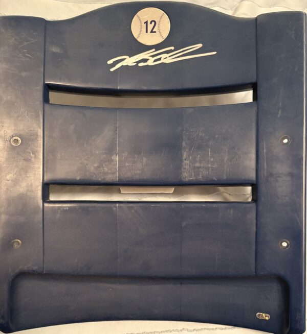 Kyle Schwarber Autographed #12 Citizens Bank Park Seat Back