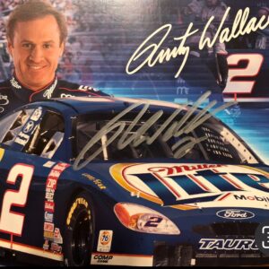 Rusty Wallace Autographed 8x10 Photo