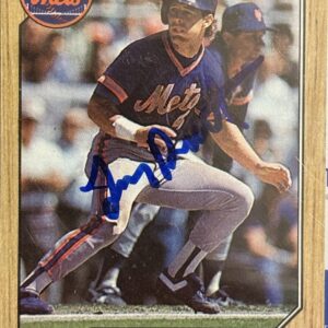 Lenny Dykstra Autographed 1987 Topps