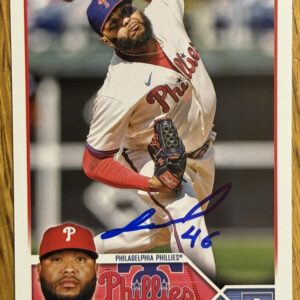 Jose Alvarado Autographed 2023 Topps Update