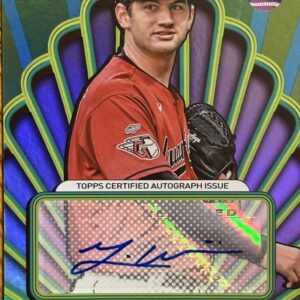 Gavin Williams Autographed 2024 Topps Big League Opening Act