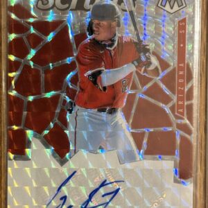 Geraldo Perdomo Autographed 2023 Panini Mosaic Scripts