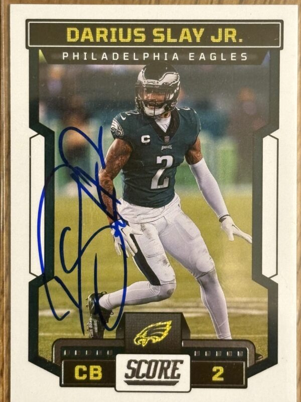 Darius Slay Jr. Autographed 2023 Panini Score