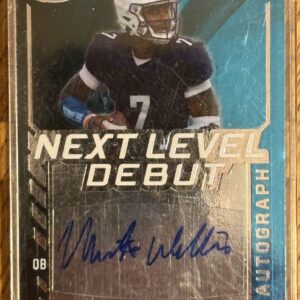 Malik Willis Autographed 2022 Sage Next Level Debut Signature