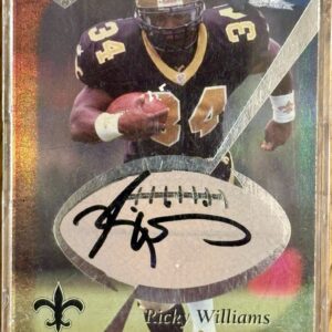 Ricky Williams Autographed 1999 Collector's Edge Pro Signatures 33/230