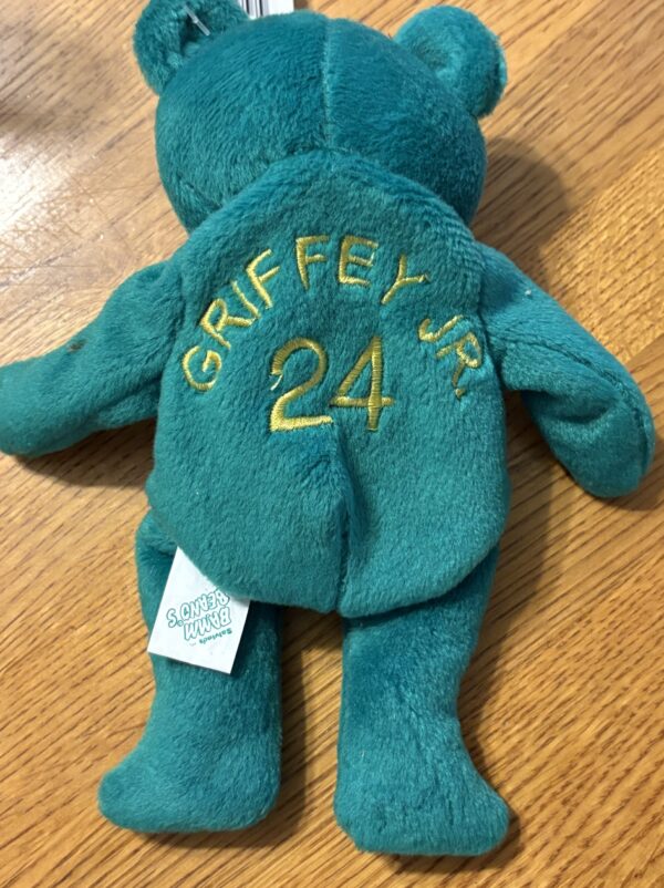 Ken Griffey Jr 1998 Salvino Bamm Beano's Green Bear - Image 2