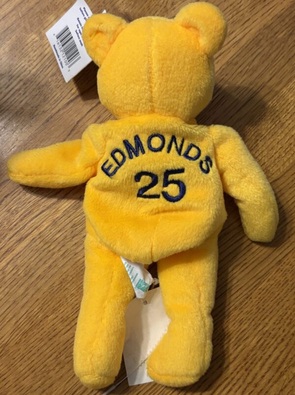 Jim Edmonds 1998 Salvino Bamm Beano's Yellow Bear - Image 2