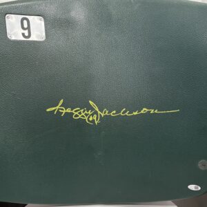Reggie Jackson Autographed #9 Oakland Coliseum Stadium Seat Back