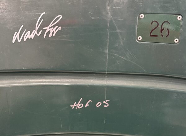 Wade Boggs Autographed Fenway Park #26 Stadium Seat Back with Inscription - Image 2