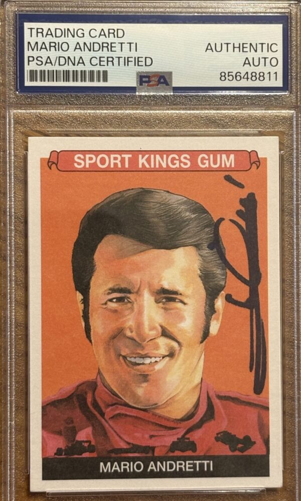 Mario Andretti Autographed 2022 Sport Kings