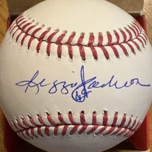Reggie Jackson Autographed Baseball