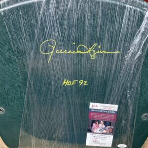 Rollie Fingers Autographed Oakland Coliseum Stadium Seat Bottom with Inscription