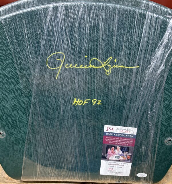 Rollie Fingers Autographed Oakland Coliseum Stadium Seat Bottom with Inscription