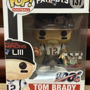 Tom Brady New England Patriots SB LIII Champions Funko Pop #137