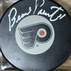 Bernie Parent Autographed Philadelphia Flyers Hockey Puck