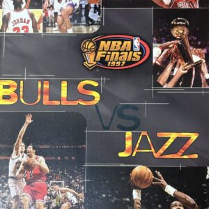 1997 NBA Finals (Bulls vs Jazz) Program