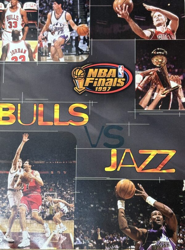 1997 NBA Finals (Bulls vs Jazz) Program