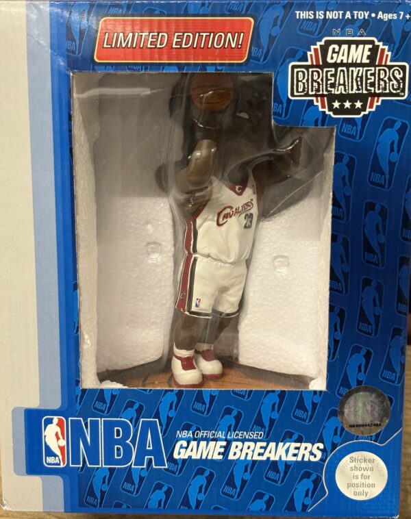 LeBron James 2004 Upper Deck Game Breakers Figure